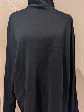 Longchamp Black Men's Lightweight Hoodie Pullover